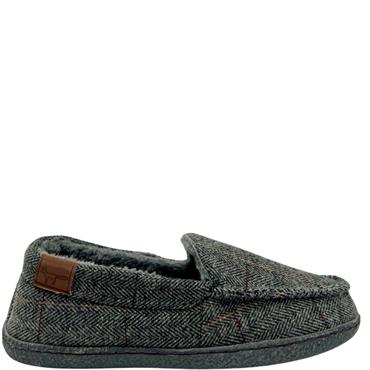 JO & JOE GTS MOCC CLOSED SLIPPER - GREY
